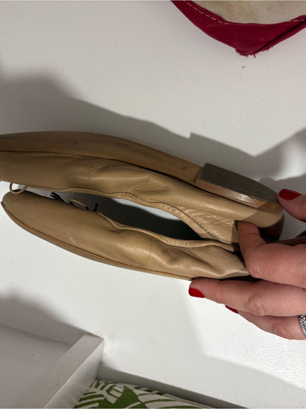 Sam Edelman Tan Leather Felicia Ballet Flats - Picture 4 of 6